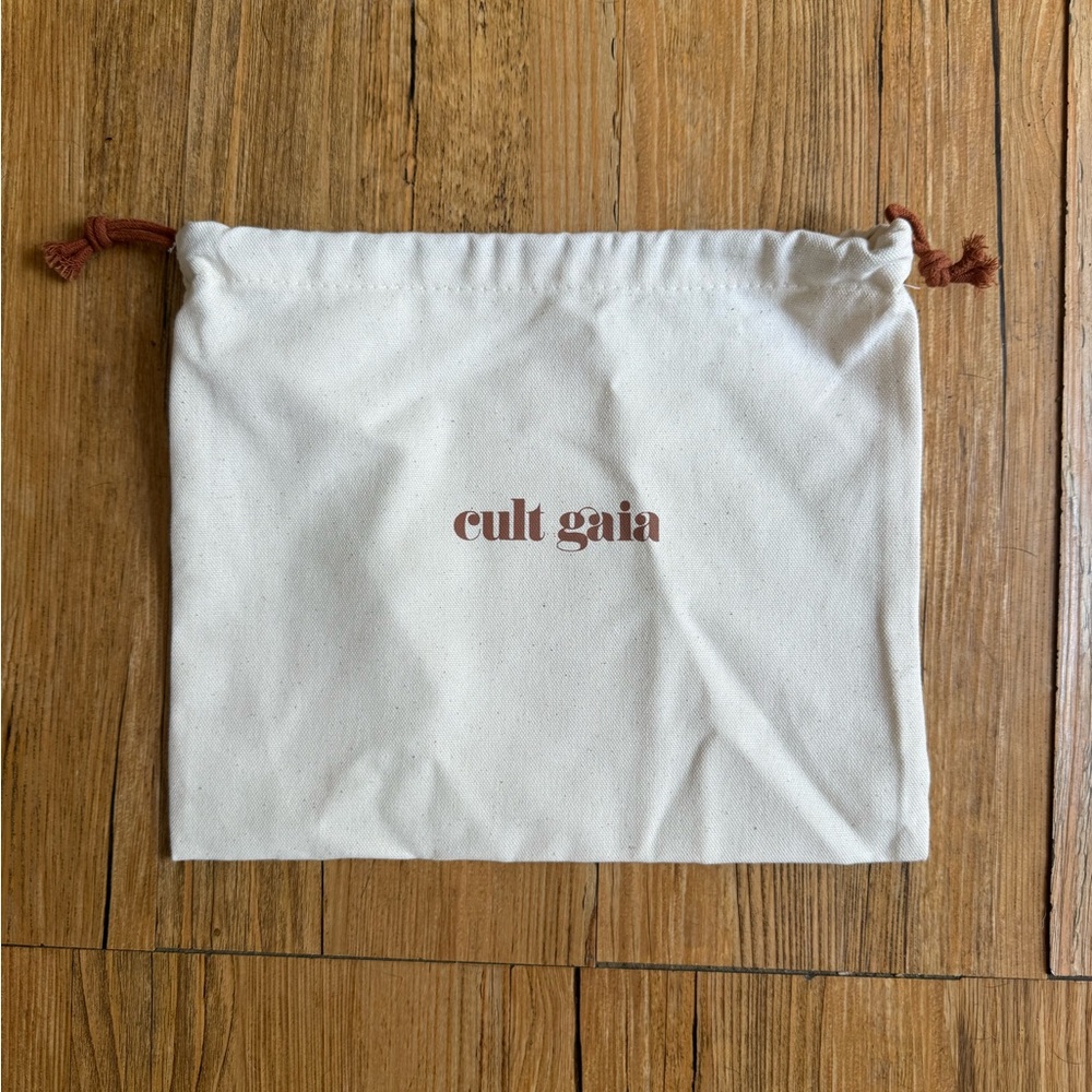 Cult Gaia Canvas Dust Bag / Storage Pouch